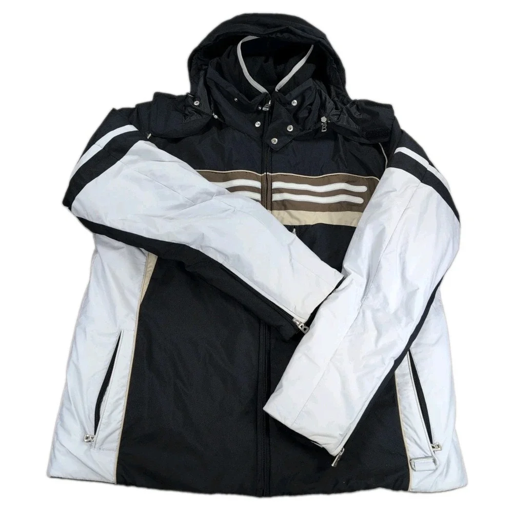 Bogner Racing Club California Men's Ski Jacket Size 54 US 44 Black Goan Thylmann